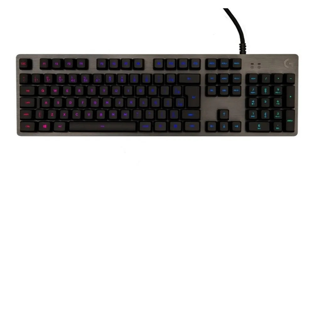 Teclado mecânico Gamer Logitech G512 Carbon RGB Abnt2