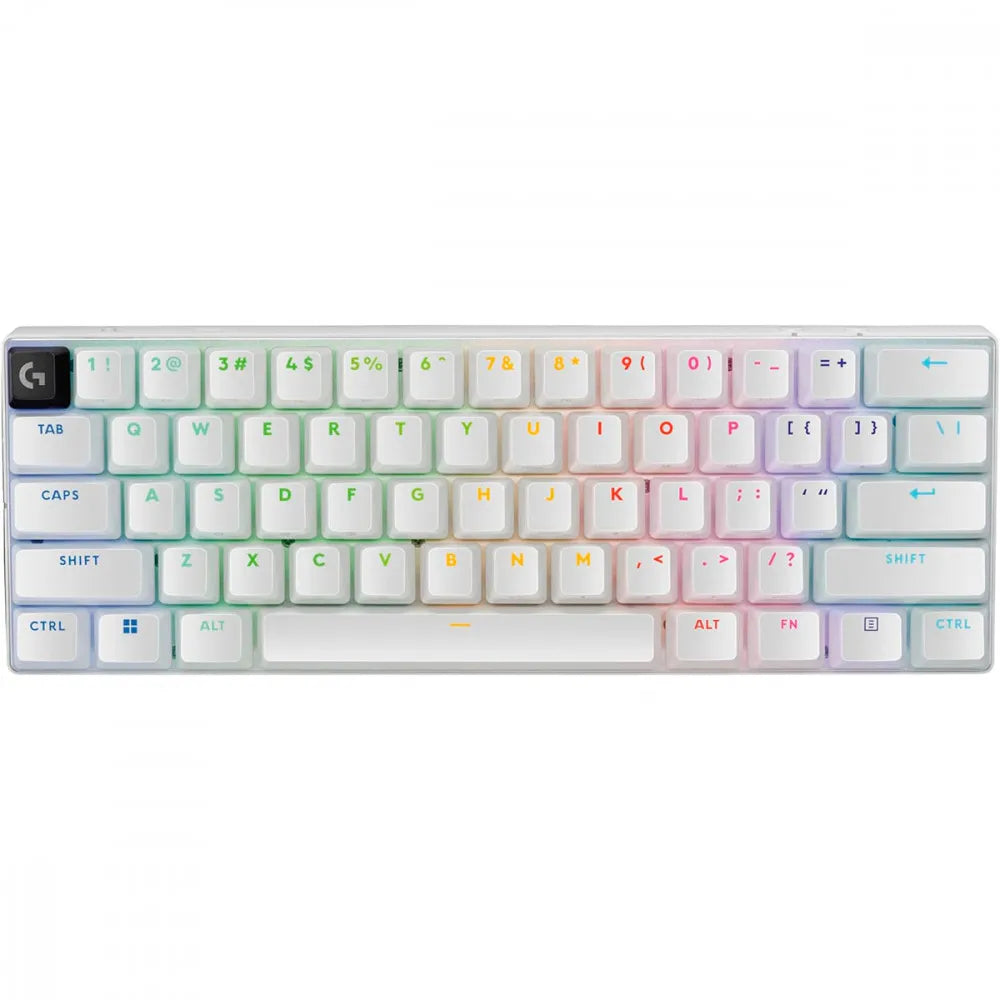 Teclado Gamer Óptico Logitech G PRO X 60 Lightspeed RGB Switch Tátil