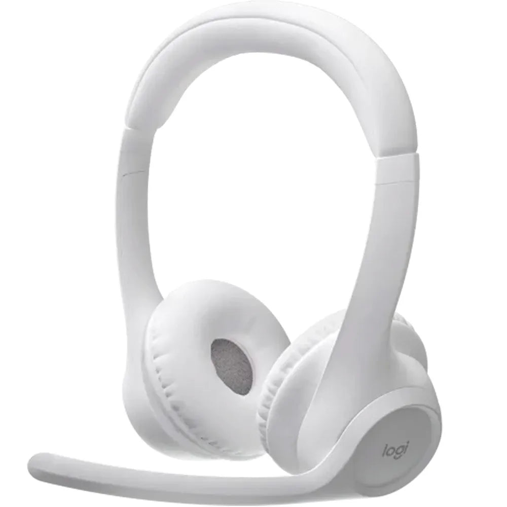 Headset Sem Fio Logitech Bluetooth Zone 300-White